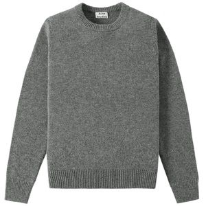 Acne Studios Grey Kai Reverse Sweater- Small